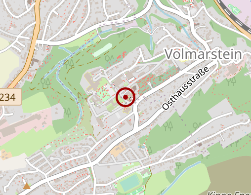 Karte: Hans-Vietor-Haus -Pflegeheim für jüngere Behinderte-