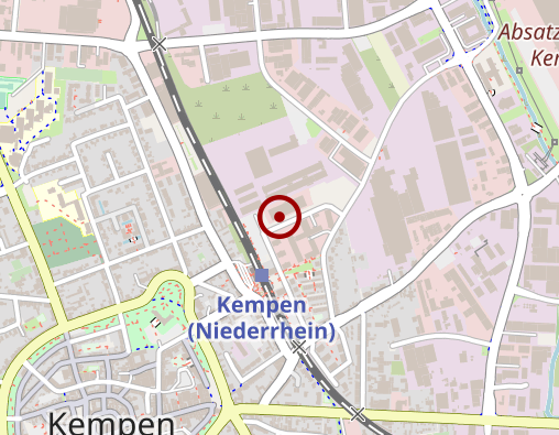 Karte: Intensiv-Pflege Niederrhein GmbH