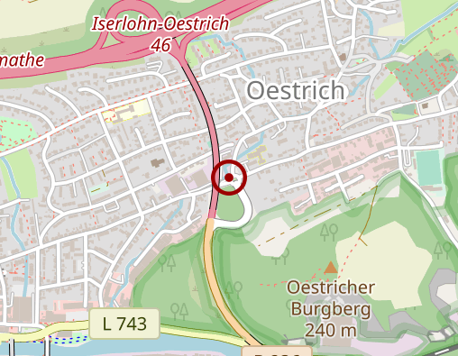 Karte: Diakoniezentrum Oestrich