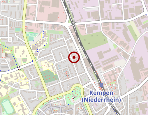 Karte: AOK Rheinland/Hamburg RD Mönchengladbach/Kreise Heinsberg-Viersen