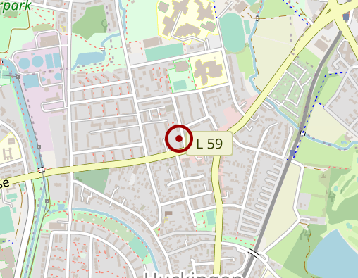 Karte: Henke Claudia Heilpraktikerin für Physiotherapie