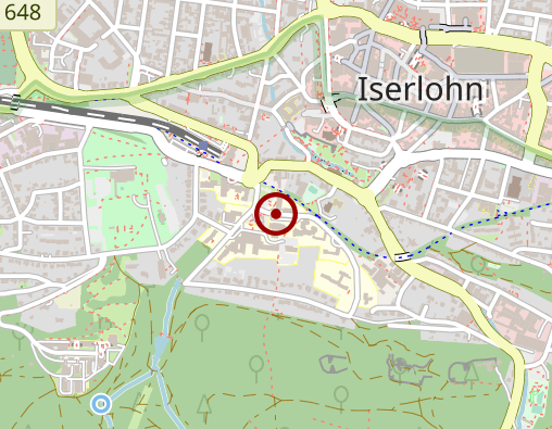 Karte: häusliche Betreuung von Menschen mit Demenz, koordiniert durch das Altenzentrum Tersteegen - Haus