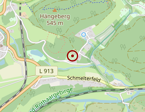 Karte: Kursanatorium Hochsauerland Haus der Kriegsblinden