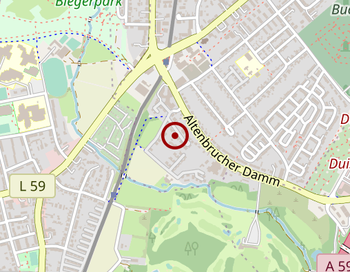 Karte: Krieger Praxis für Supervision u. Konfliktklärung Praxis für Supervision