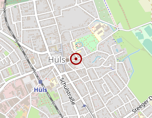 Karte: Lebenshilfe für Menschen mit geist.Behinderung Krefeld e.V.