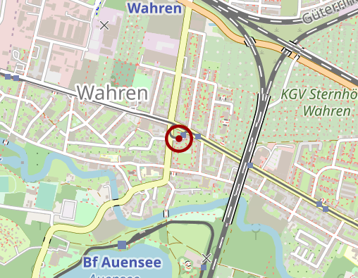 Karte: advita Tagespflege im Rundling Wahren