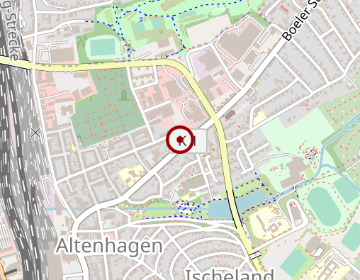 Karte: Betreutes Wohnen Jugendlicher, Diakonisches Werk