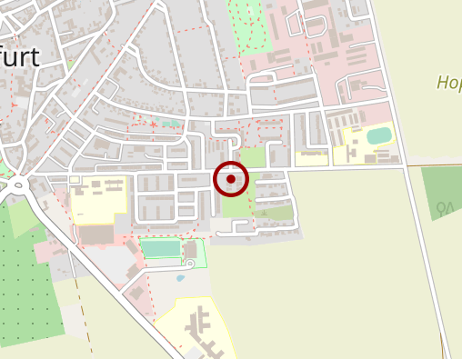 Karte: DRK-Kreisverband Merseburg-Querfurt e.V. Vereinte Altenpflegeheime Querfurt