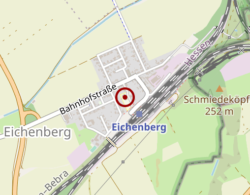 Karte: Betreuungsgruppe NEB-Bahnhof