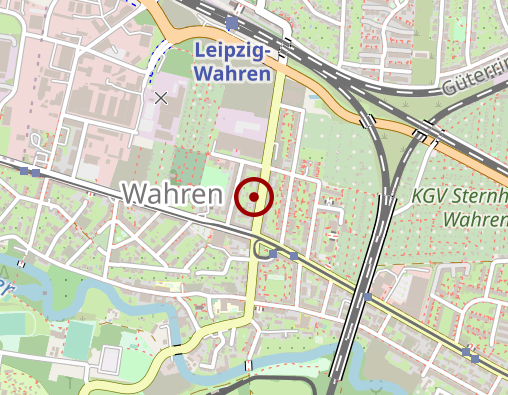 Karte: Bestattungshaus in Wahren