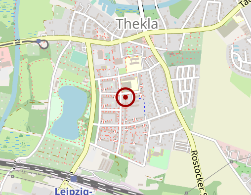 Karte: AWO Sozialstation Thekla/Taucha