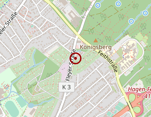 Karte: Tagespflege im Fleyerviertel