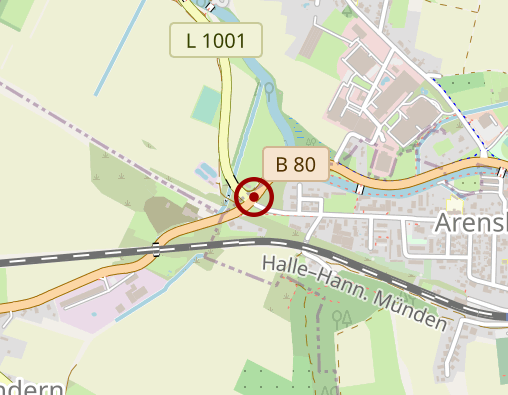 Karte: Betreuungsdienst "Mit Freude am Leben"