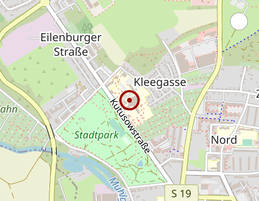 Karte: Muldentalkliniken GmbH, Gemeinnützige Gesellschaft Standort Wurzen