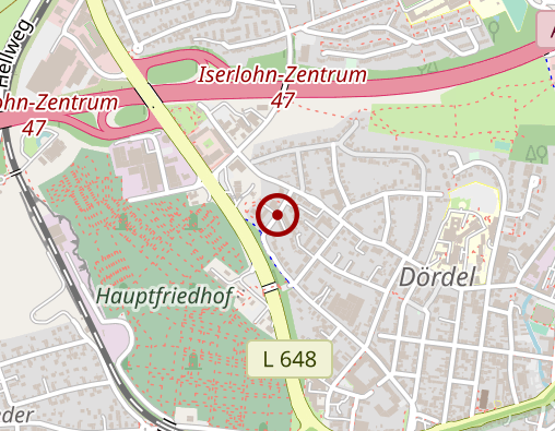 Karte: Diakonie Mark Ruhr Teilhabe und Wohnen gGmbH; Familien unterstützender Dienst