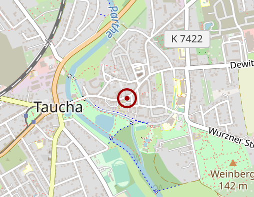 Karte: DRK Sozialstationen / Soziale Dienste Leipzig und Umland gGmbH Pflegedienst Taucha