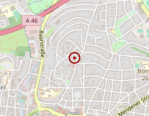 Karte: St. Elisabeth-Hospital gem. GmbH Betreutes Wohnen