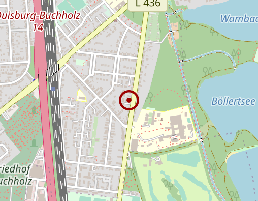 Karte: Ahlers Susanne - Wellness-Massagen - Duisburg SÜD