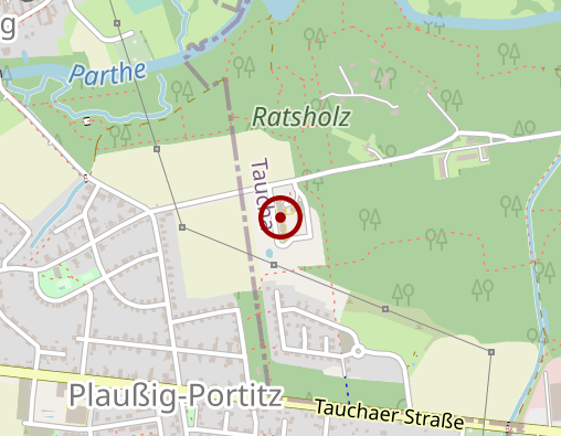 Karte: DRK Altenpflegeheim Taucha