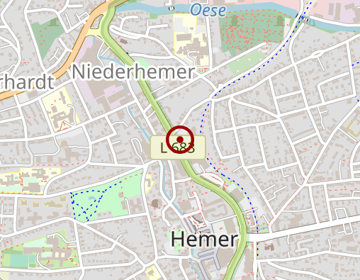 Karte: Gosing Ursula Dipl.-Psych. Psychotherapeutische Praxis