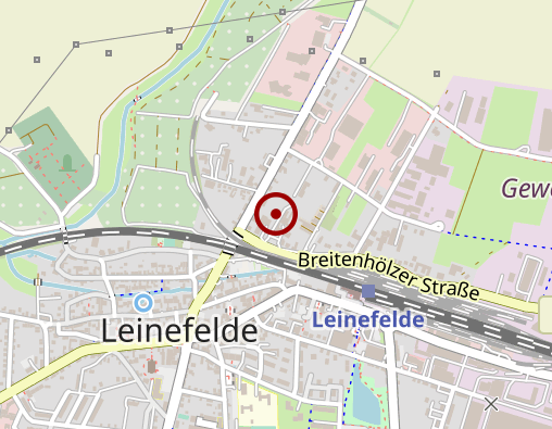 Karte: Jugendwohngruppe der AWO