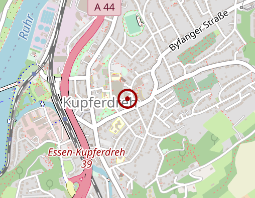 Karte: Katholische Kliniken Ruhrhalbinsel