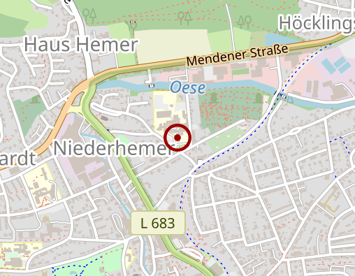 Karte: Lungenklinik Hemer