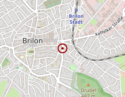 Karte: Caritasverband Brilon Ambulant Betreutes Wohnen
