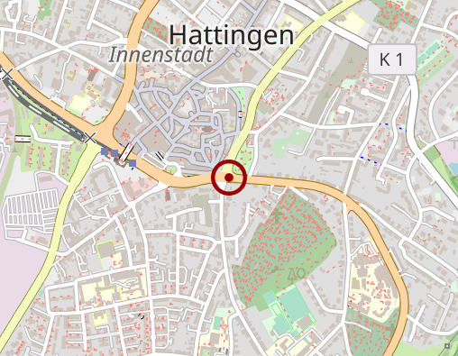 Karte: Ev. Krankenhaus Hattingen Ambulante Dienste
