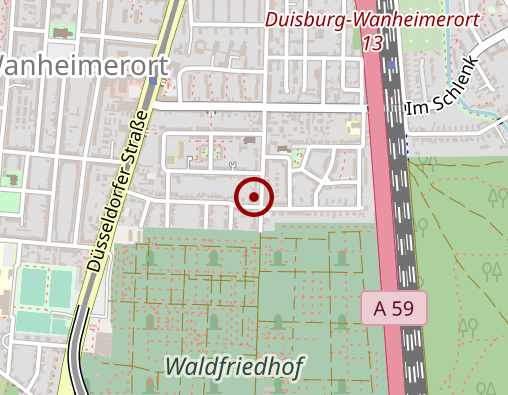 Karte: Bestattungen Schurig