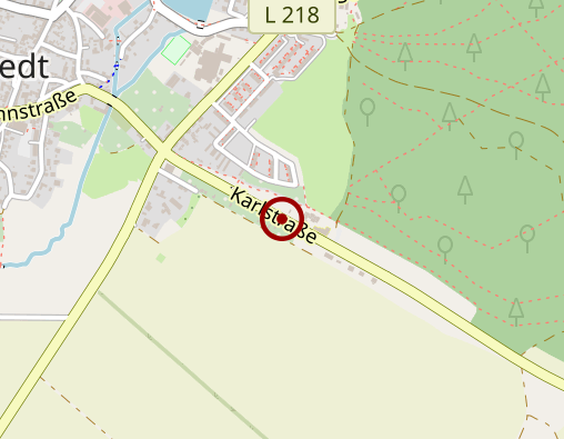 Karte: Pflege- und Betreuungszentrum Haus "Am Wald" Einrichtung der Volkssolidarität habilis gGmbH