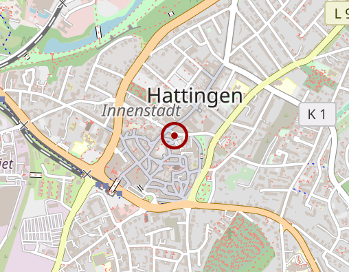 Karte: Kelling Nicole Praxis für Kinder- und Jugendlichen Psychotherapie