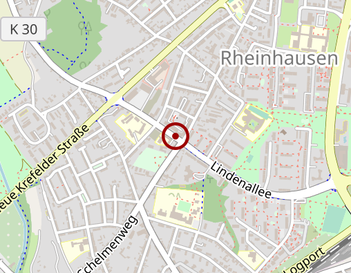 Karte: DRK Tagespflege Rheinhausen