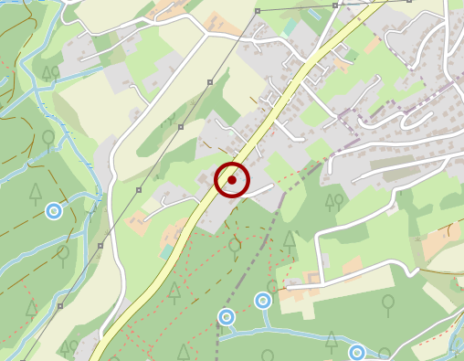 Karte: Lauterbach Bestattungen