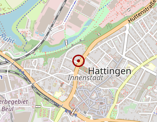 Karte: Wiedemann Birgit Psychotherapie praktische Ärztin