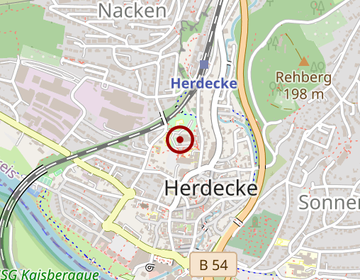 Karte: Convivo Park Herdecke - Ambulanter Pflegedienst