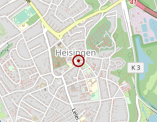 Karte: Heisingen