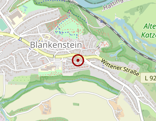 Karte: Praxis für Tiernaturheilkunde Inge Hanemann Tierheilpraktiker