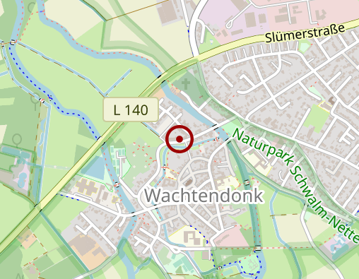 Karte: Caritas Pflege und Hilfe zu Hause Wachtendonk