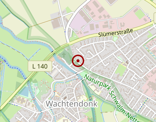 Karte: LVR - HPH - Netz Niederrhein