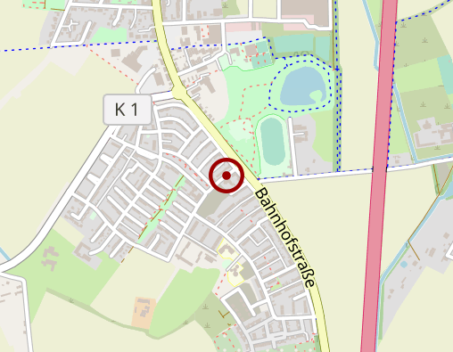 Karte: Rickelen G., H.