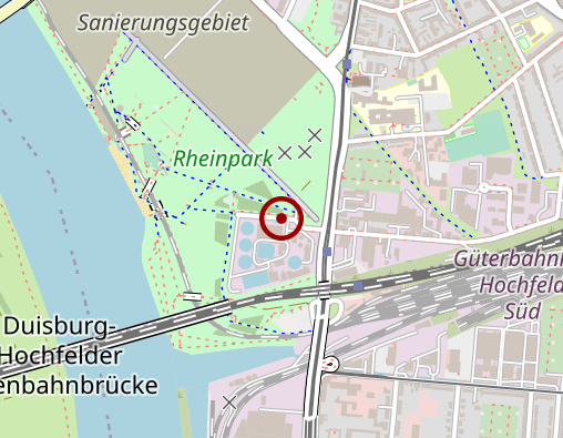 Karte: Duisburger Werkstatt für Menschen m. Behinderung gGmbH