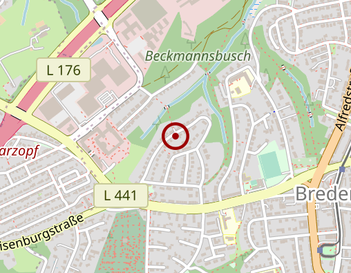 Karte: Bestattungen W. Rochus