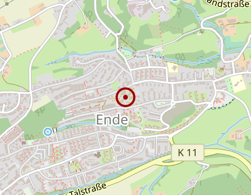 Karte: Seniorenhaus Kirchende