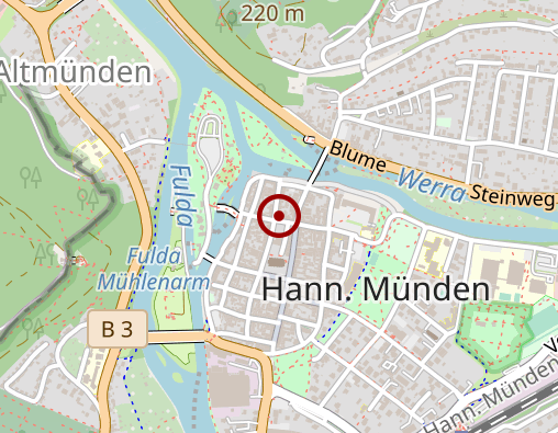 Karte: Familienunterstützender Dienst DRK KV GÖ-NOM. e.V.