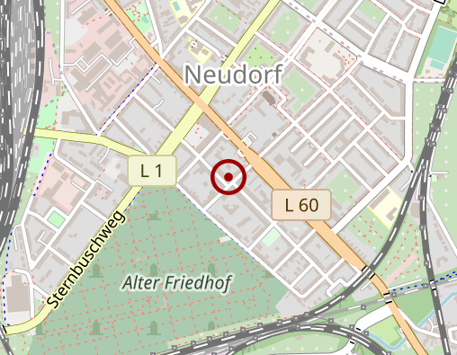 Karte: Bestattungen Willi Mühl Bestatter