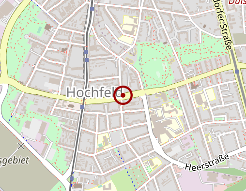 Karte: Seniorenzentrum Karl-Jarres-Straße