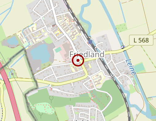 Karte: Arbeiter-Samariter-Bund Landesverband Niedersachsen eV