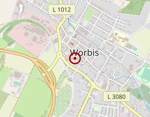 Karte: Physio-Aktiv-Worbis D. Oberthür