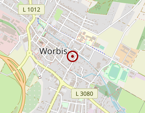 Karte: Bestattungshaus Worbis GmbH